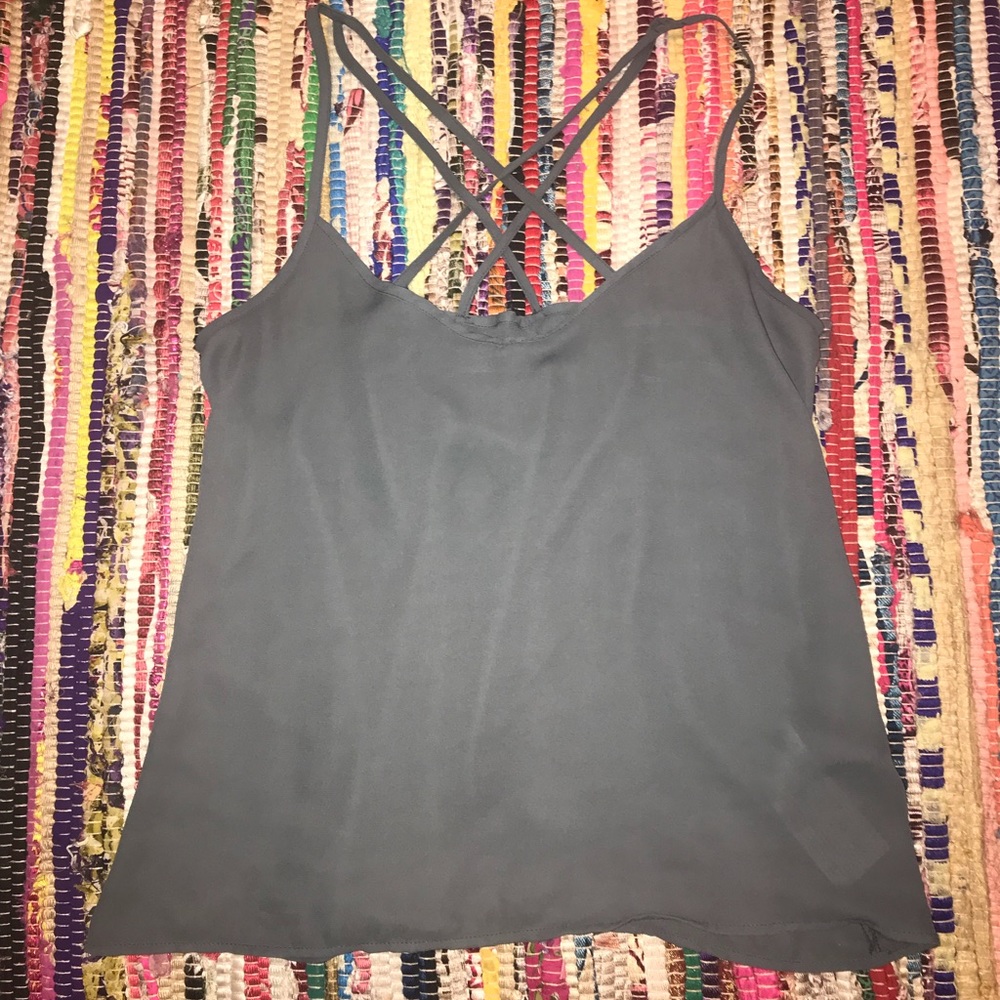 Gray Hollister Tank Top